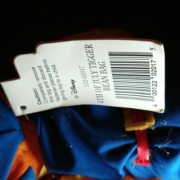 COPY - 2 Disney store Plush mini bean bag Tigger and Winnie the Pooh - Picture 5 of 5